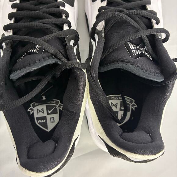 Nike Air Paul George PG 5 Team DA7758-001 Black White Basketball Shoes US 8 - Picture 5 of 8